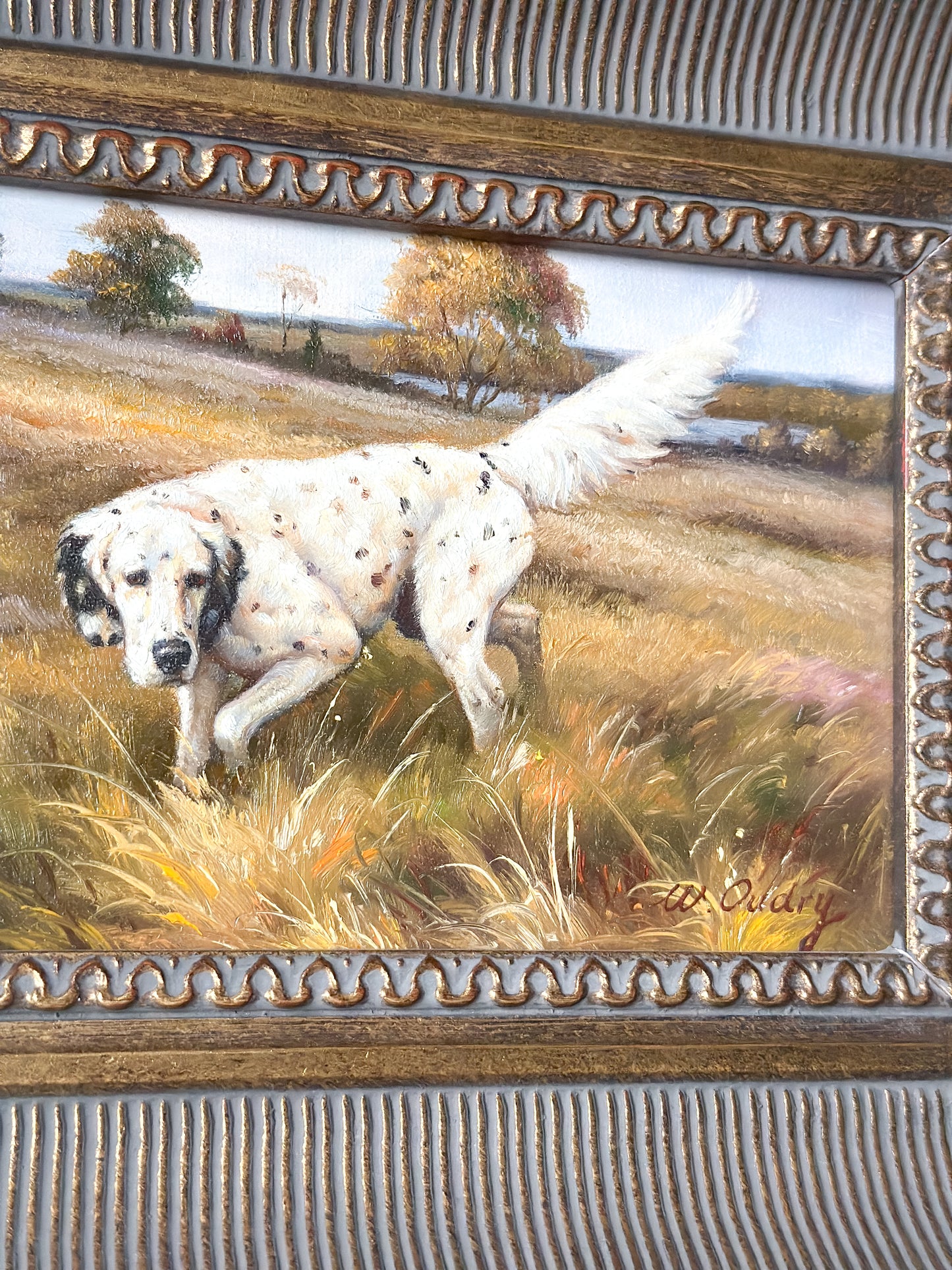 Vintage Oil on Board