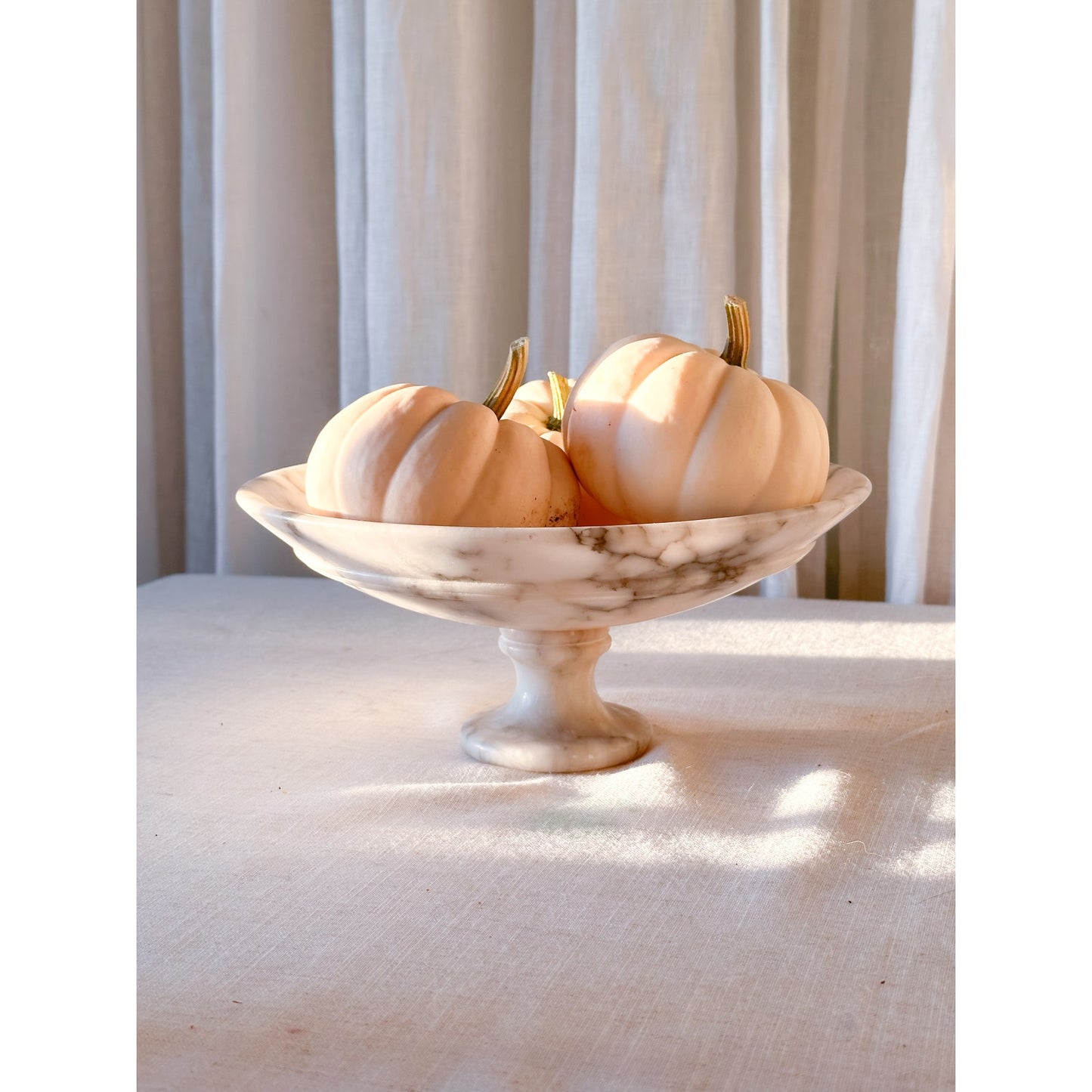 Vintage Alabaster Compote