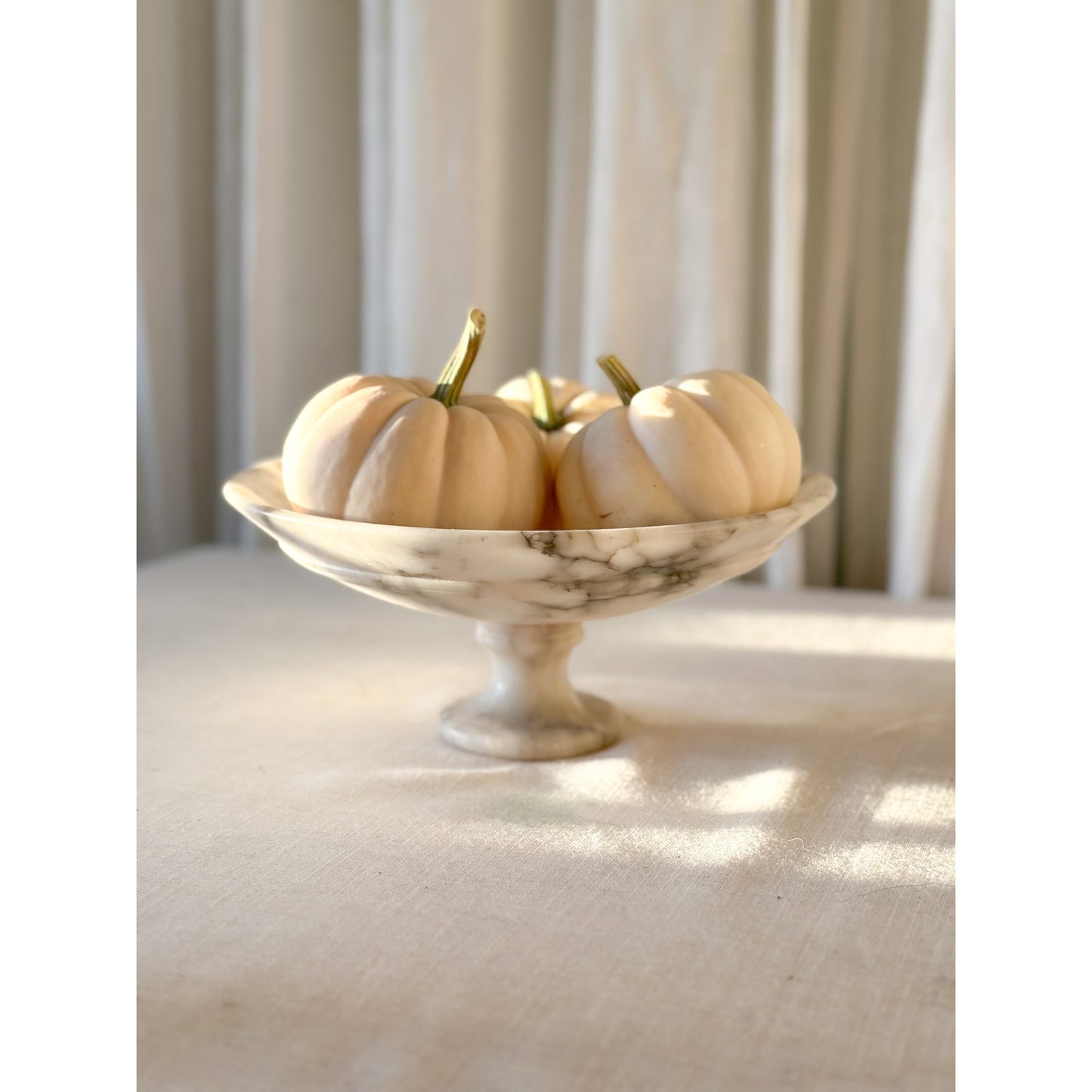 Vintage Alabaster Compote