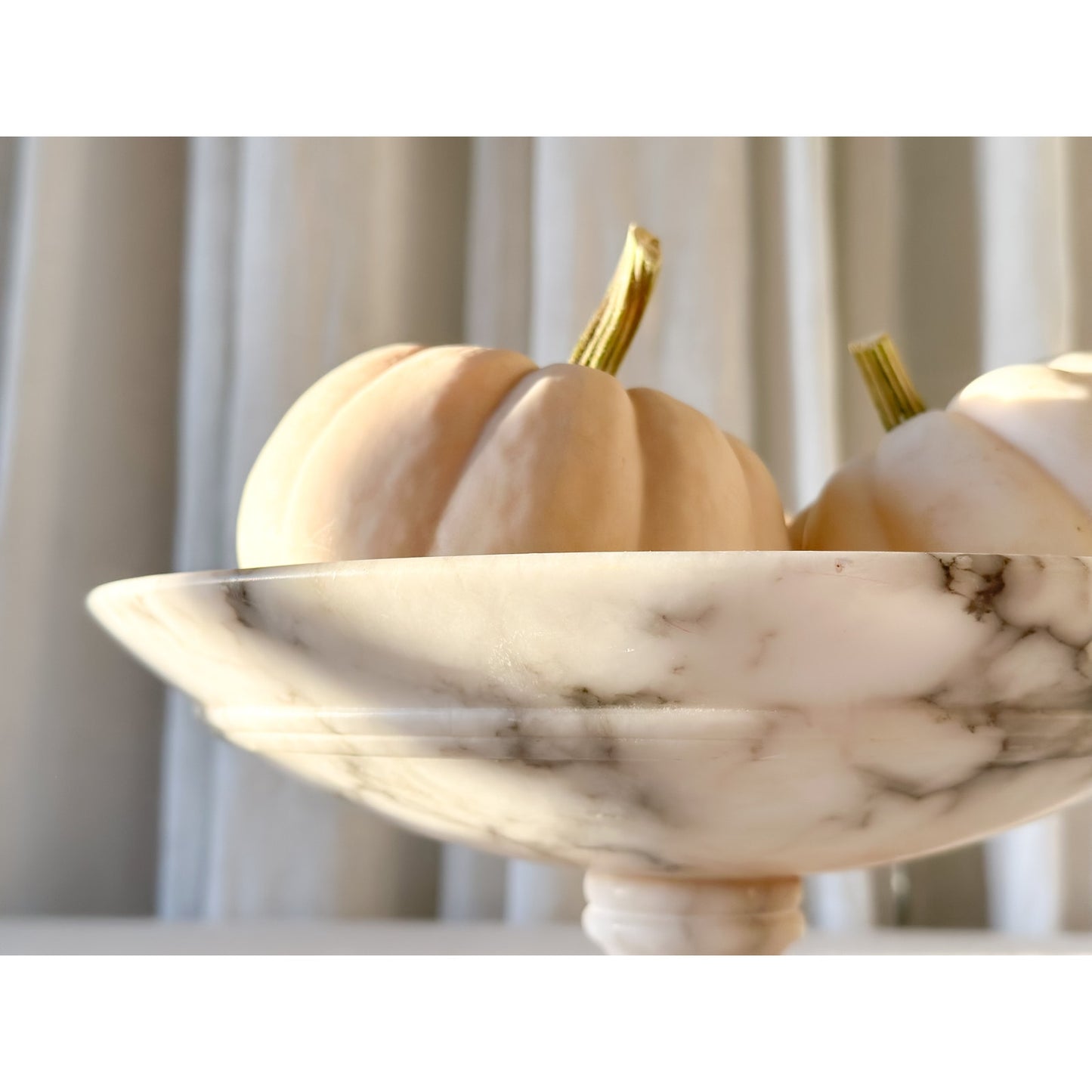 Vintage Alabaster Compote