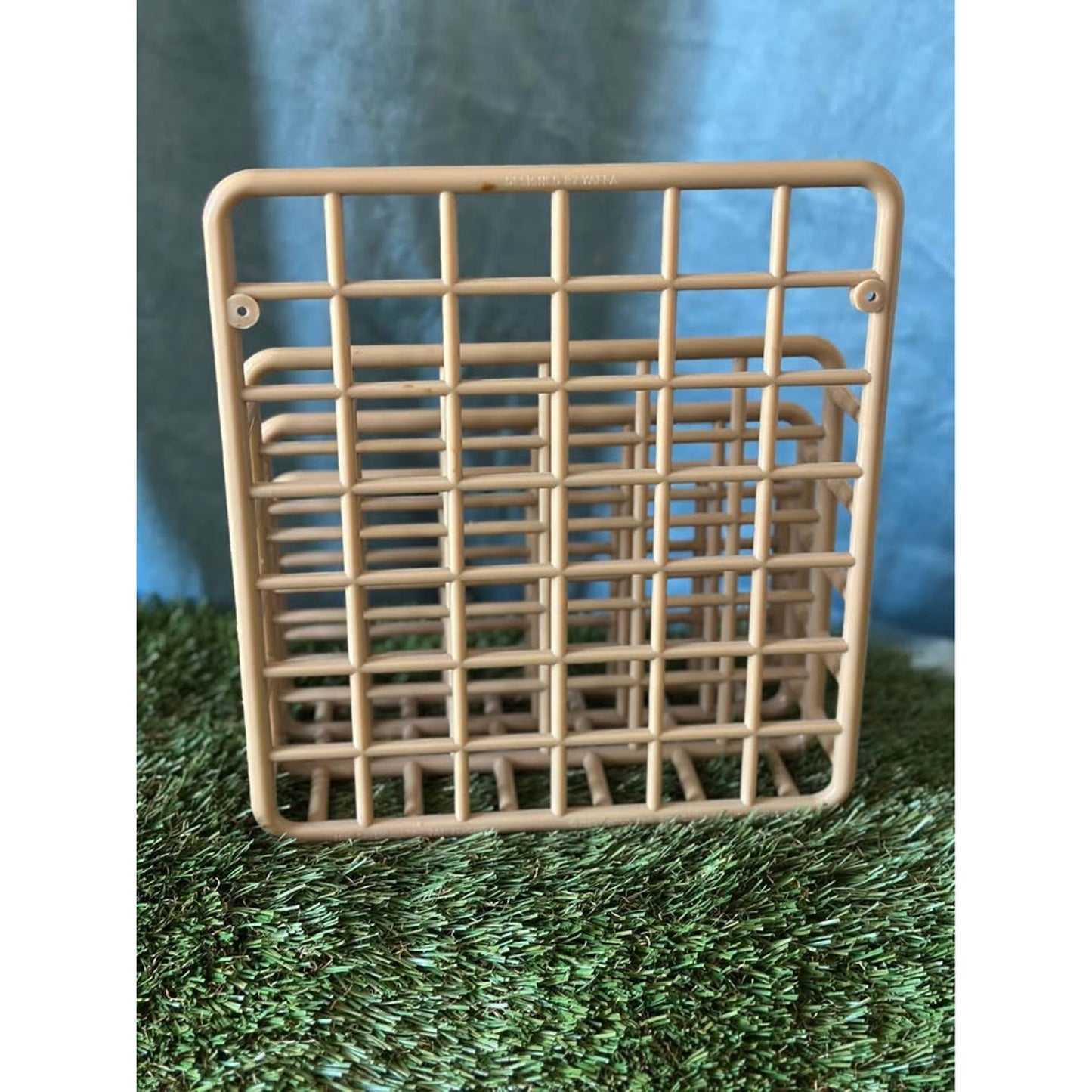 Vintage Yaffa Large Organizer in Tan
