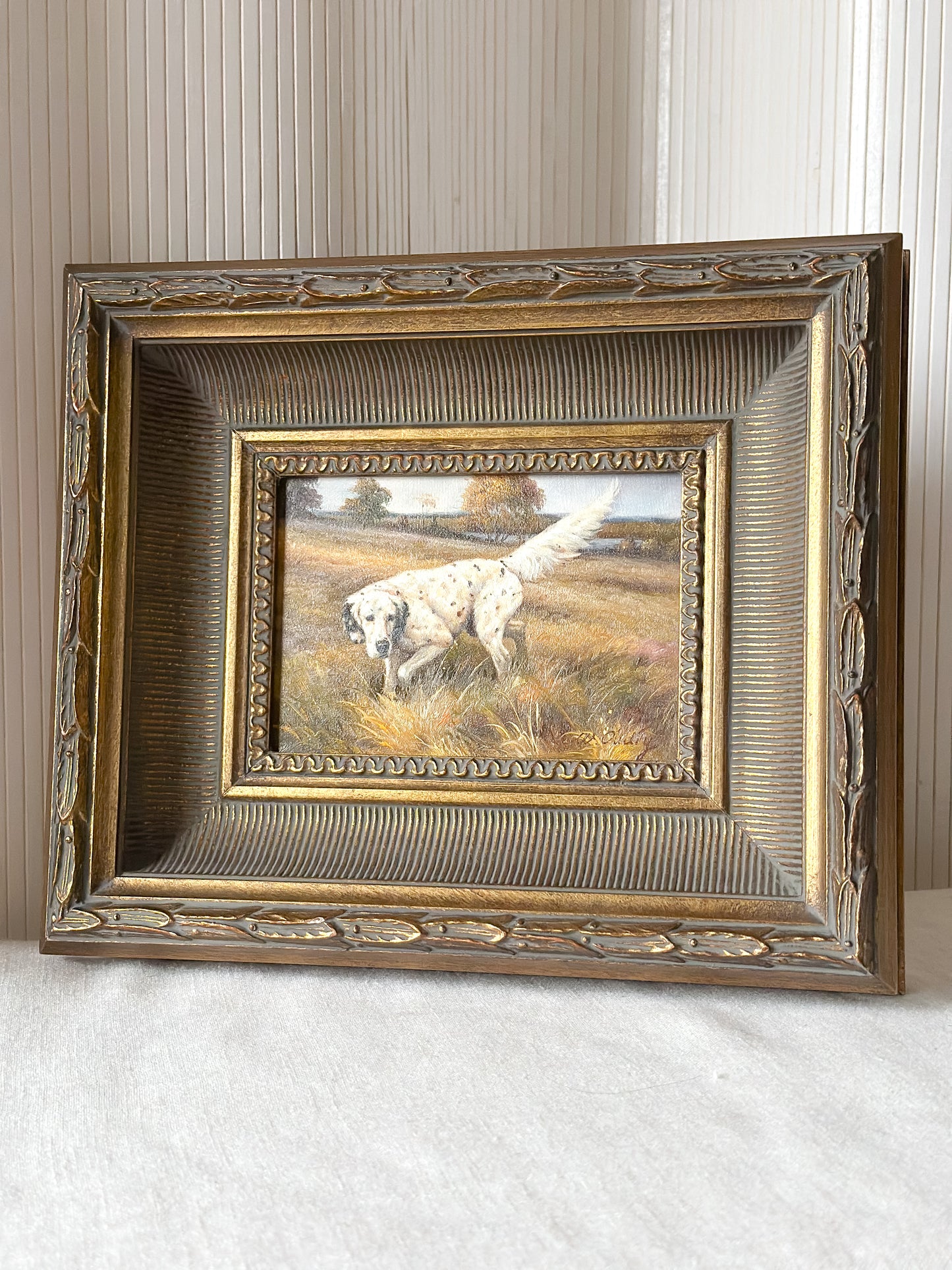 Vintage Oil on Board