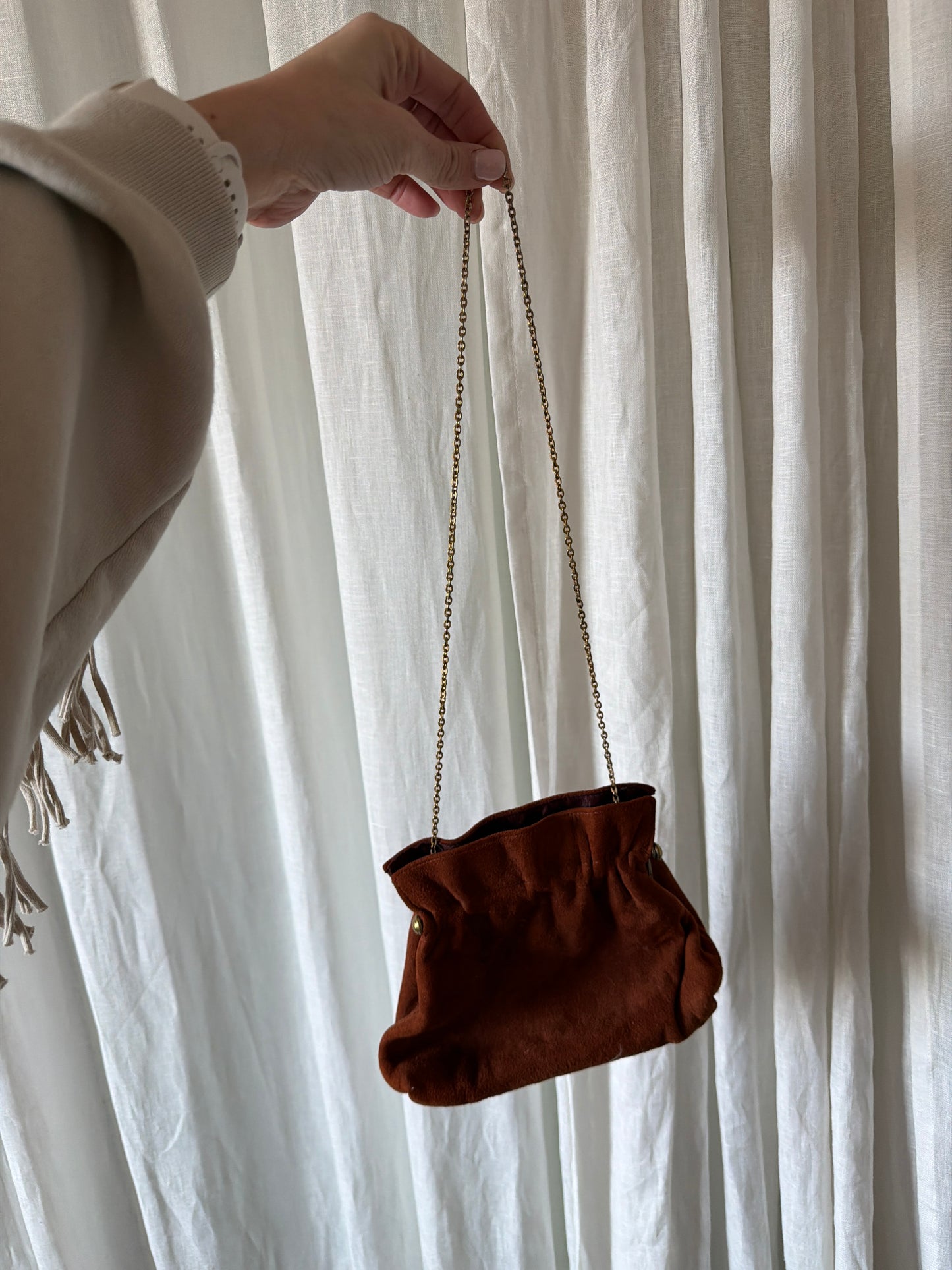 Vintage Suede Bag