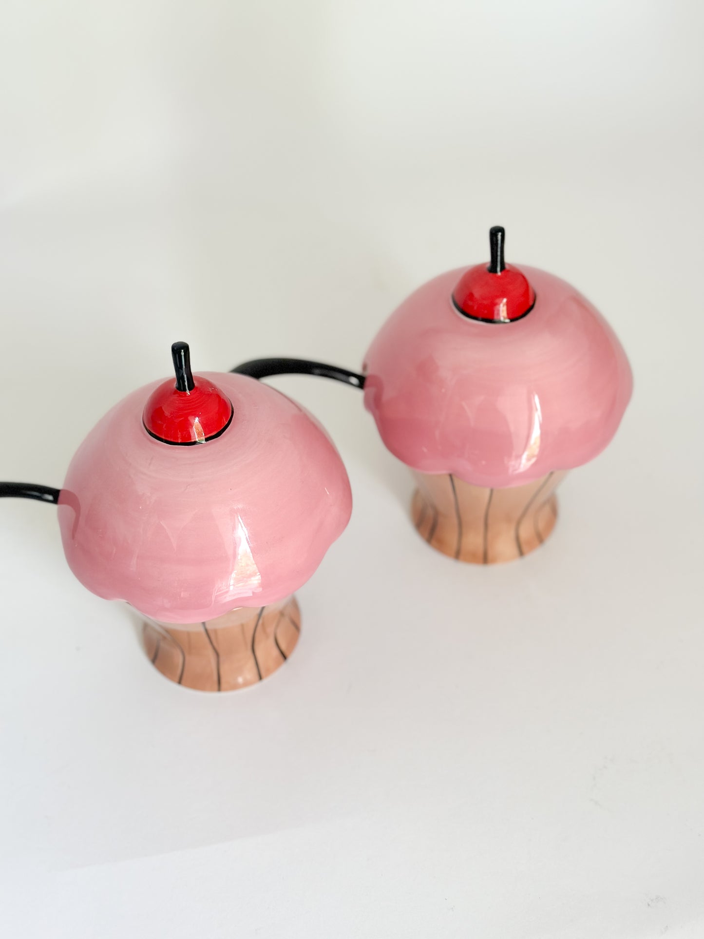 Ceramic Cupcake Sugar Bowl