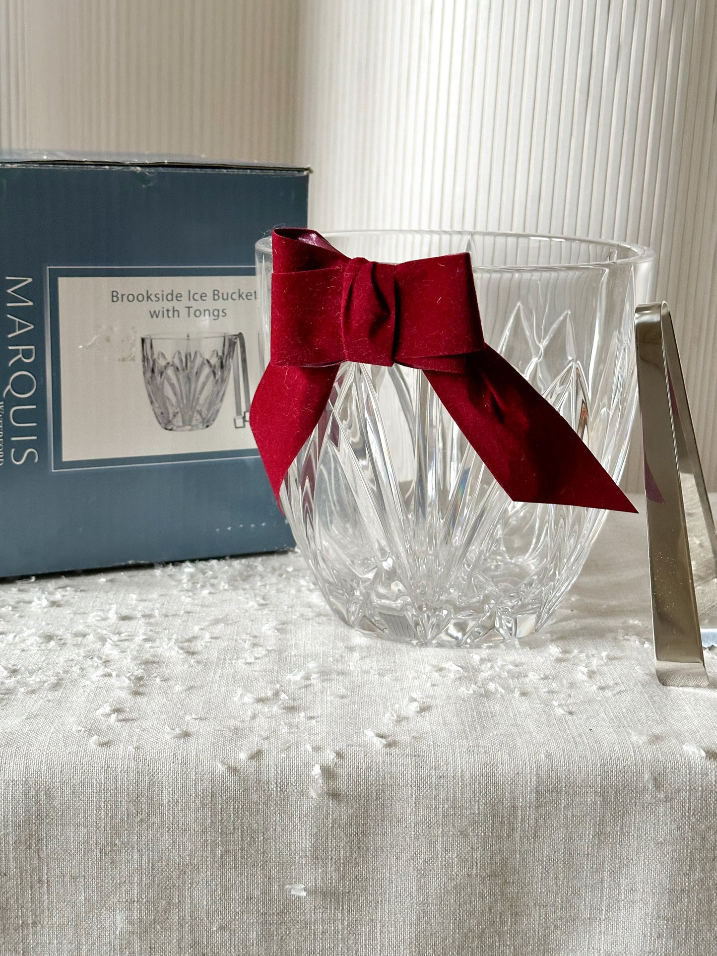 Unused Waterford Crystal Ice Bucket