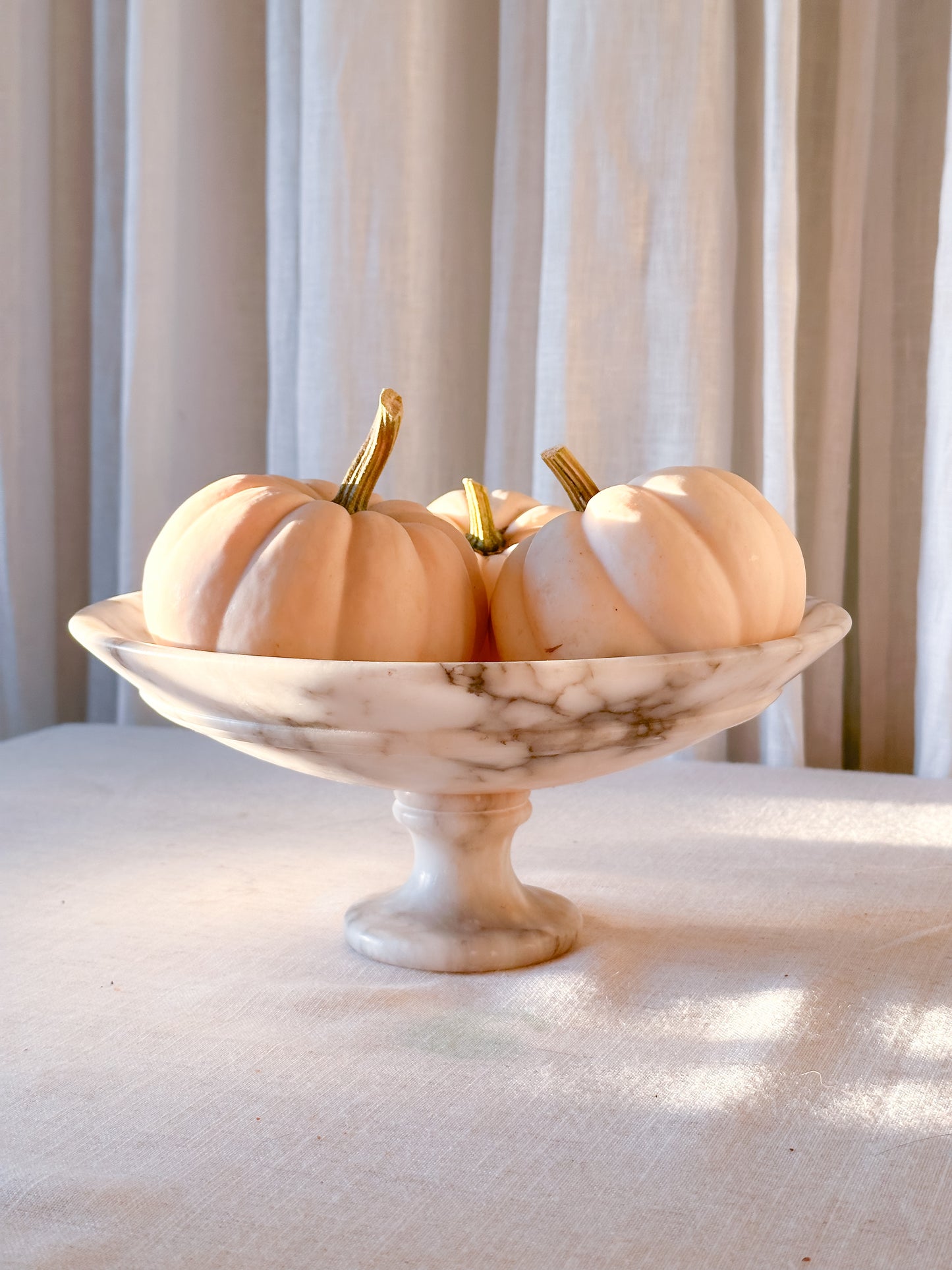 Vintage Alabaster Compote