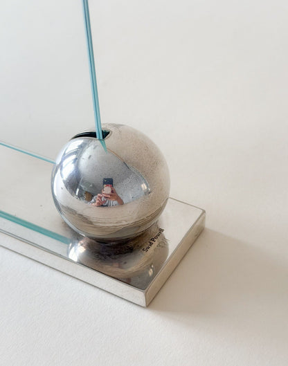 Pair of 1980s Richard Meier for Swid Powell Silver-Plated Picture Frames