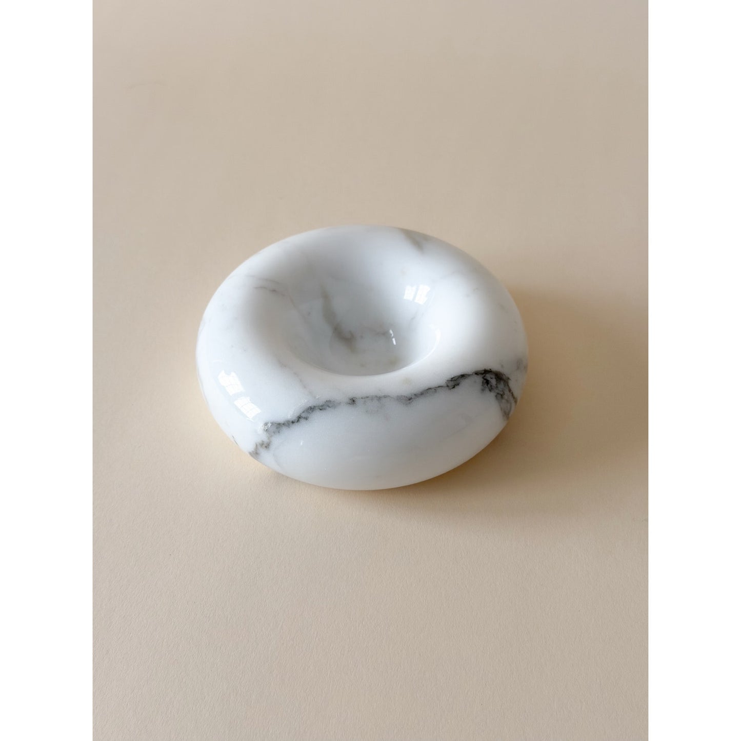 Italian Marble ‘Conchetta’ Dishes — Egidio Di Rosa & Pier Alessandro Giusti for Up & Up, 1971 (Pair)