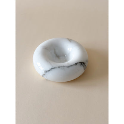 Italian Marble ‘Conchetta’ Dishes — Egidio Di Rosa & Pier Alessandro Giusti for Up & Up, 1971 (Pair)