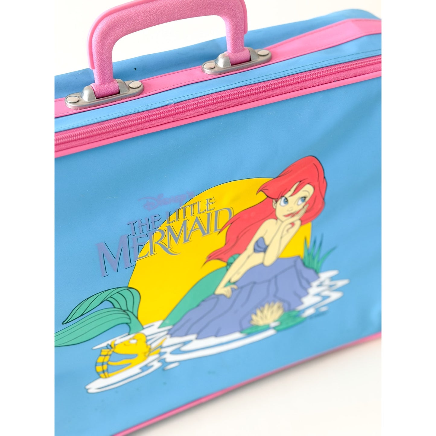 Vintage Disney Little Mermaid Luggage - 1980s