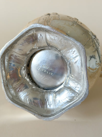 Harlequin Silver Plate Tea & Coffee Service with Tray