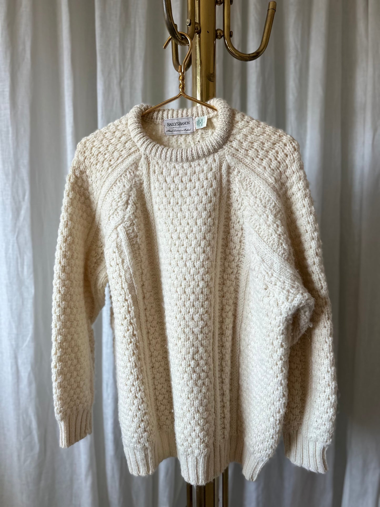 Irish Wool Sweater