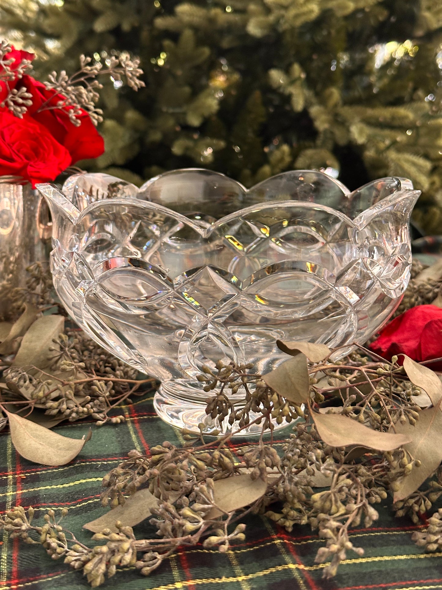 Waterford Crystal "Clannad" Celtic Knot Bowl 38oz Pour