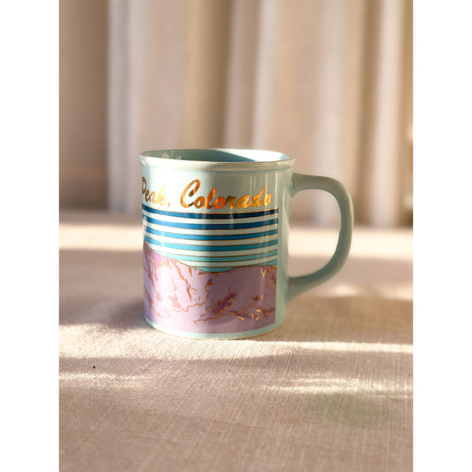 Vintage Pike's Peak Colorado Souvenir Coffee Mug
