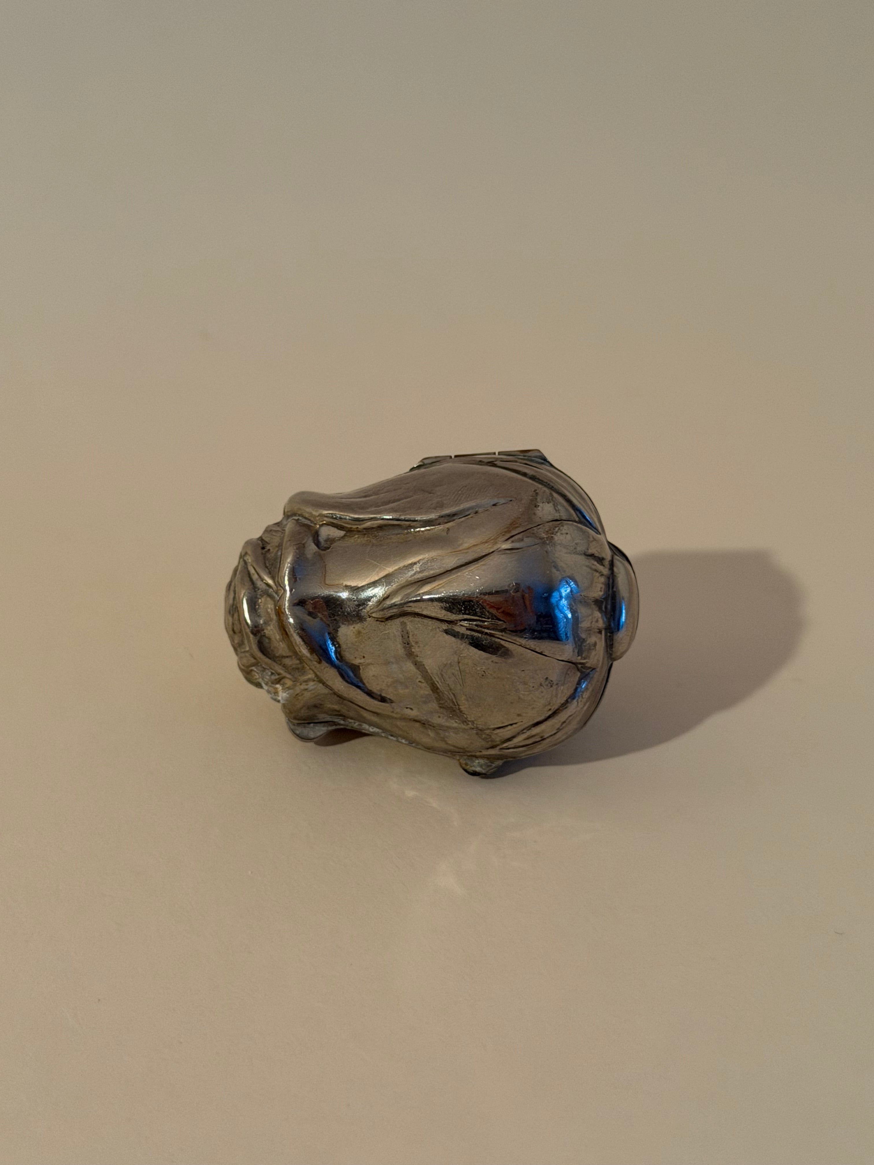 Silver-Plated Rose Box