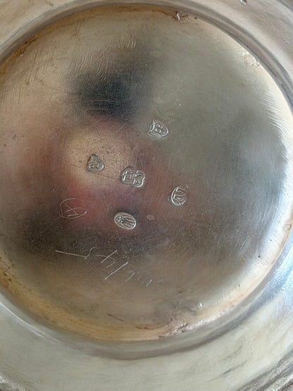 Harlequin Silver Plate Tea & Coffee Service with Tray