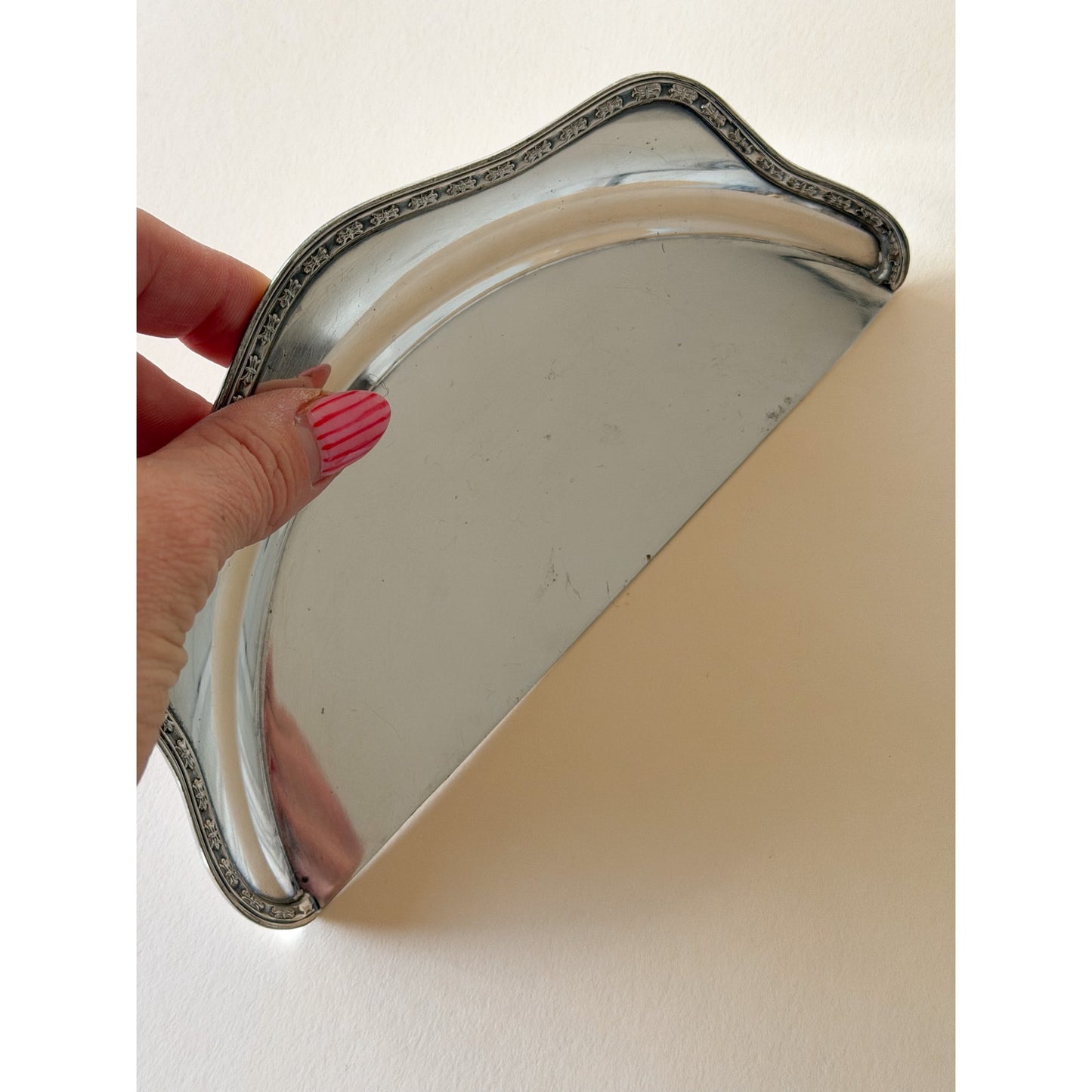 Vintage Silver Plate Crumb Scraper by WM Mounts