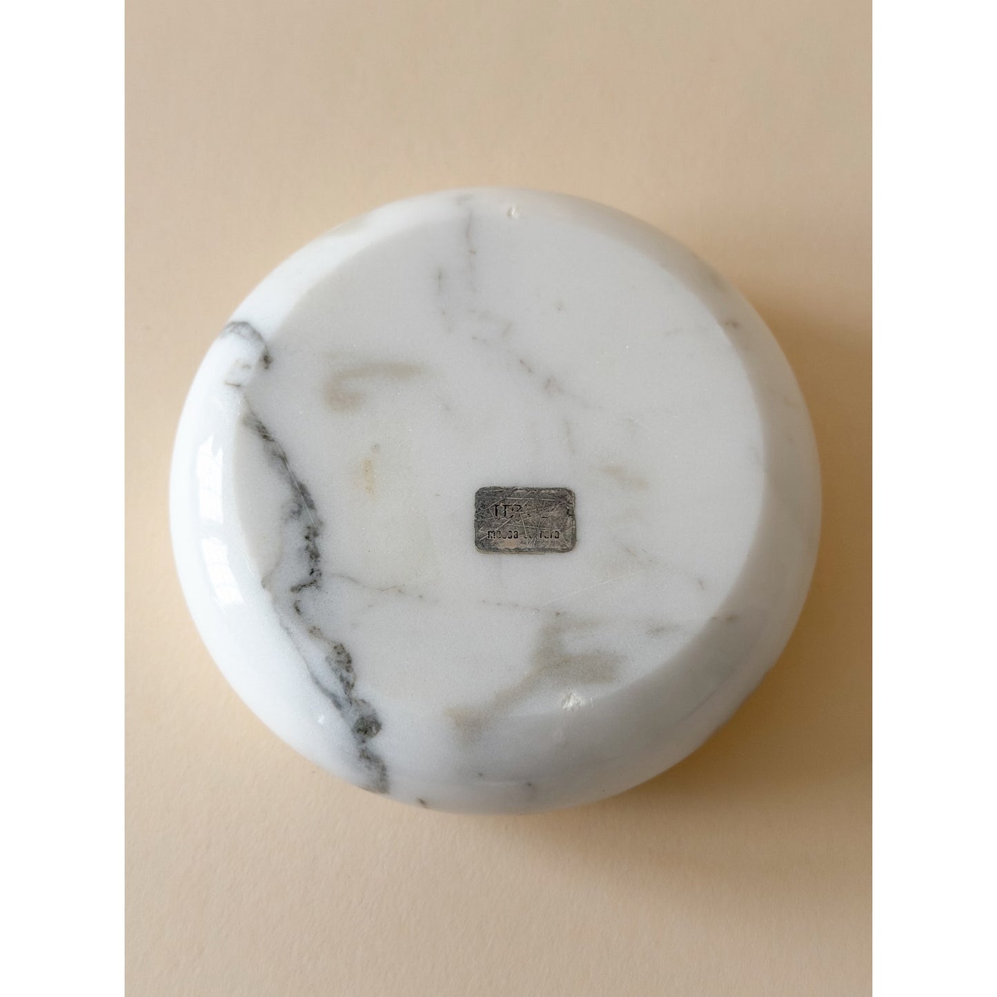 Italian Marble ‘Conchetta’ Dishes — Egidio Di Rosa & Pier Alessandro Giusti for Up & Up, 1971 (Pair)