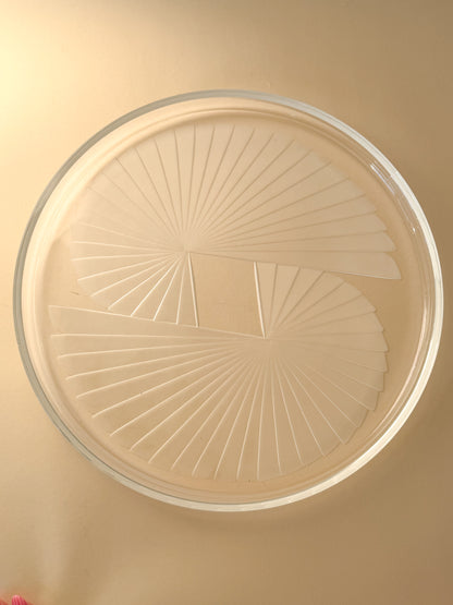 Lenox Crystal Nautilus Platter