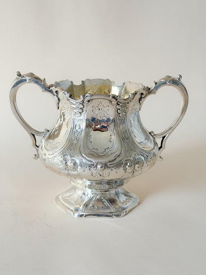 Harlequin Silver Plate Tea & Coffee Service with Tray