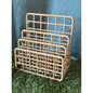 Vintage Yaffa Large Organizer in Tan