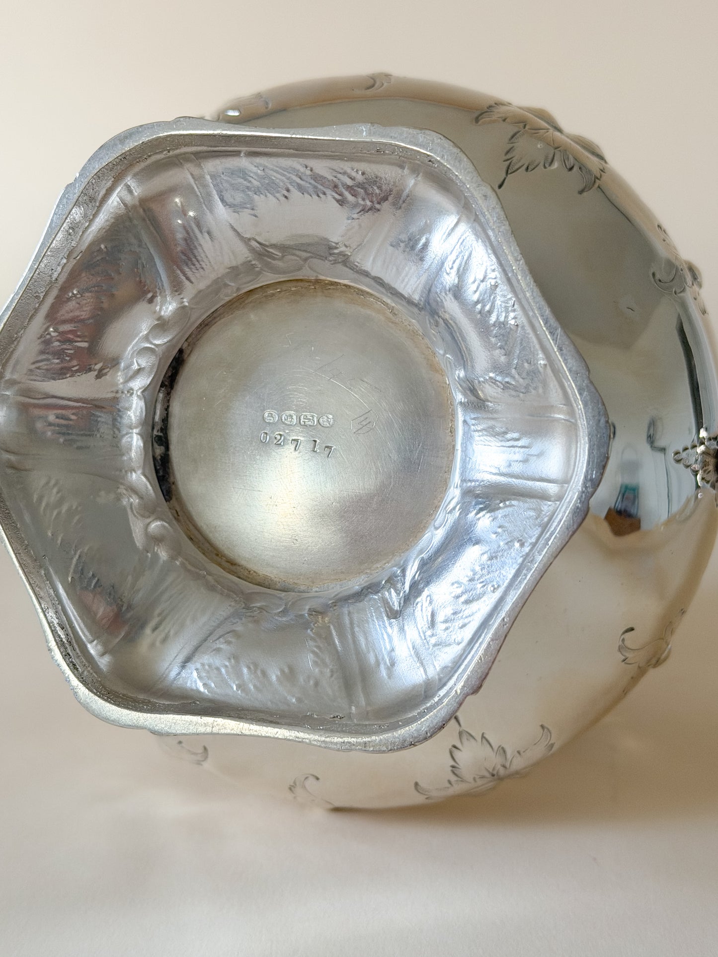 Harlequin Silver Plate Tea & Coffee Service with Tray