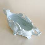 Limoges Porcelain Jardinière | French Rococo Cachepot with Handles