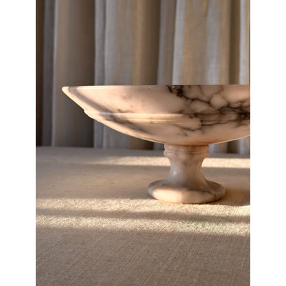 Vintage Alabaster Compote