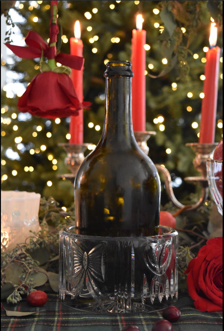 Waterford Millenium Champagne Bottle Coaster 19oz Pour