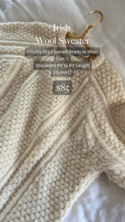 Irish Wool Sweater