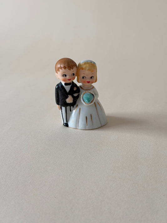 Vintage Lefton Bride and Groom