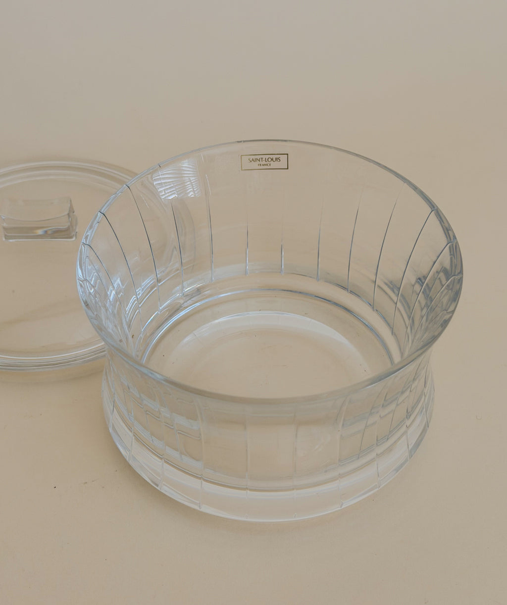 Saint-Louis French Crystal Sugar Bowl