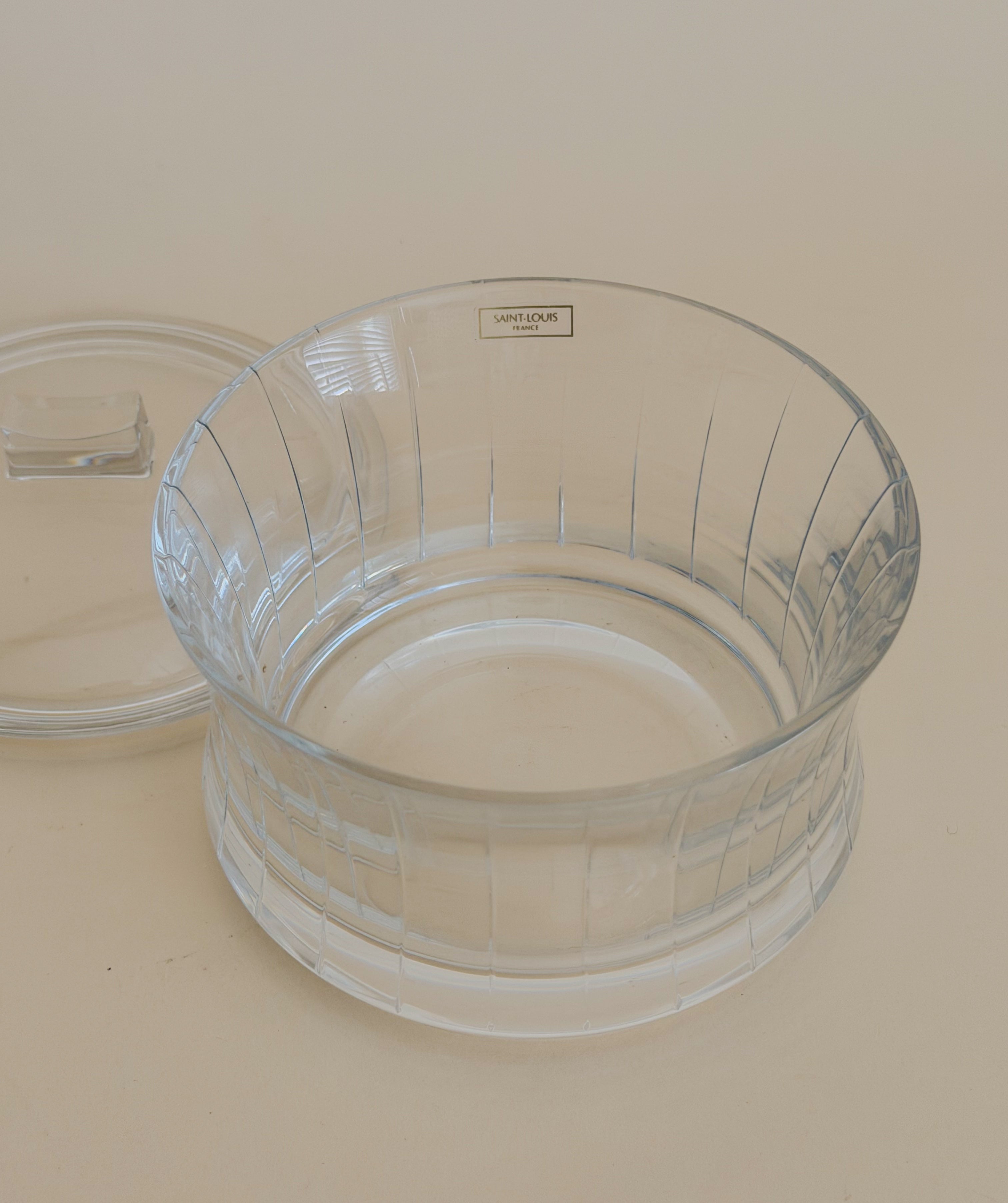 Saint-Louis French Crystal Sugar Bowl