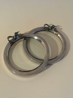 Vintage Silver-Plated Wine Coasters