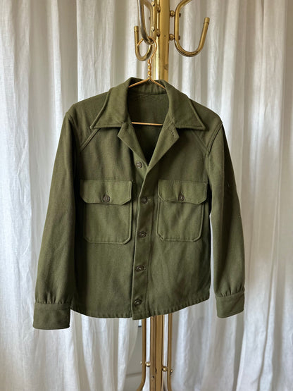 Green Wool Military