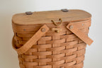 Longaberger Tall Lidded Market Basket (1989)