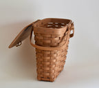 Longaberger Tall Lidded Market Basket (1989)