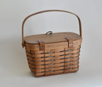 Vintage Longaberger Lidded Market Basket (1988)