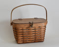 Vintage Longaberger Lidded Market Basket (1988)