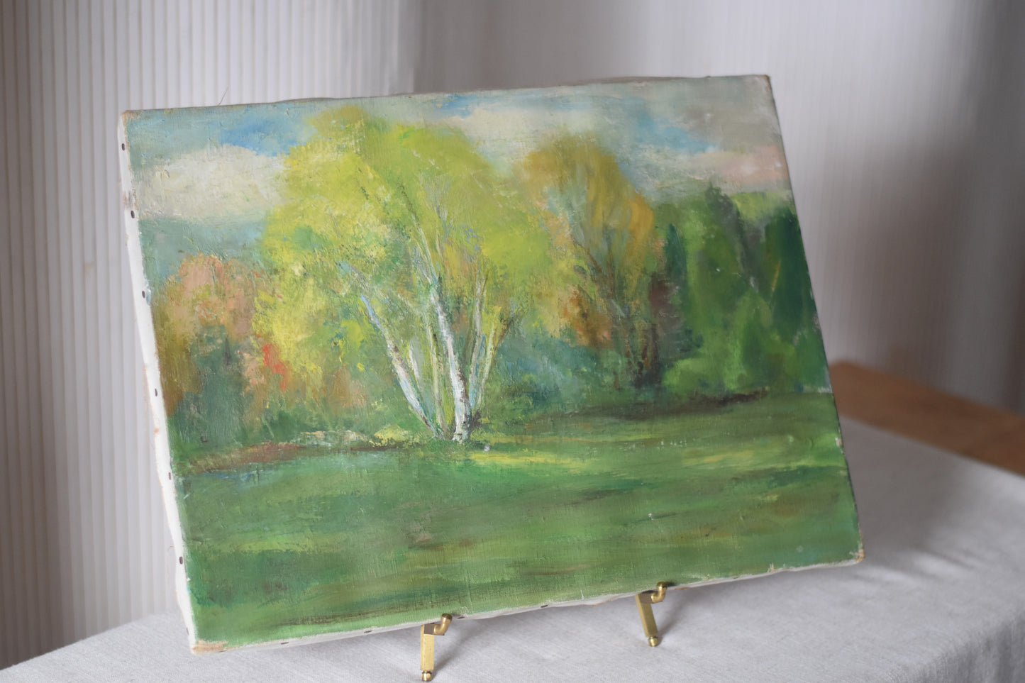 Vintage Oil Landscape