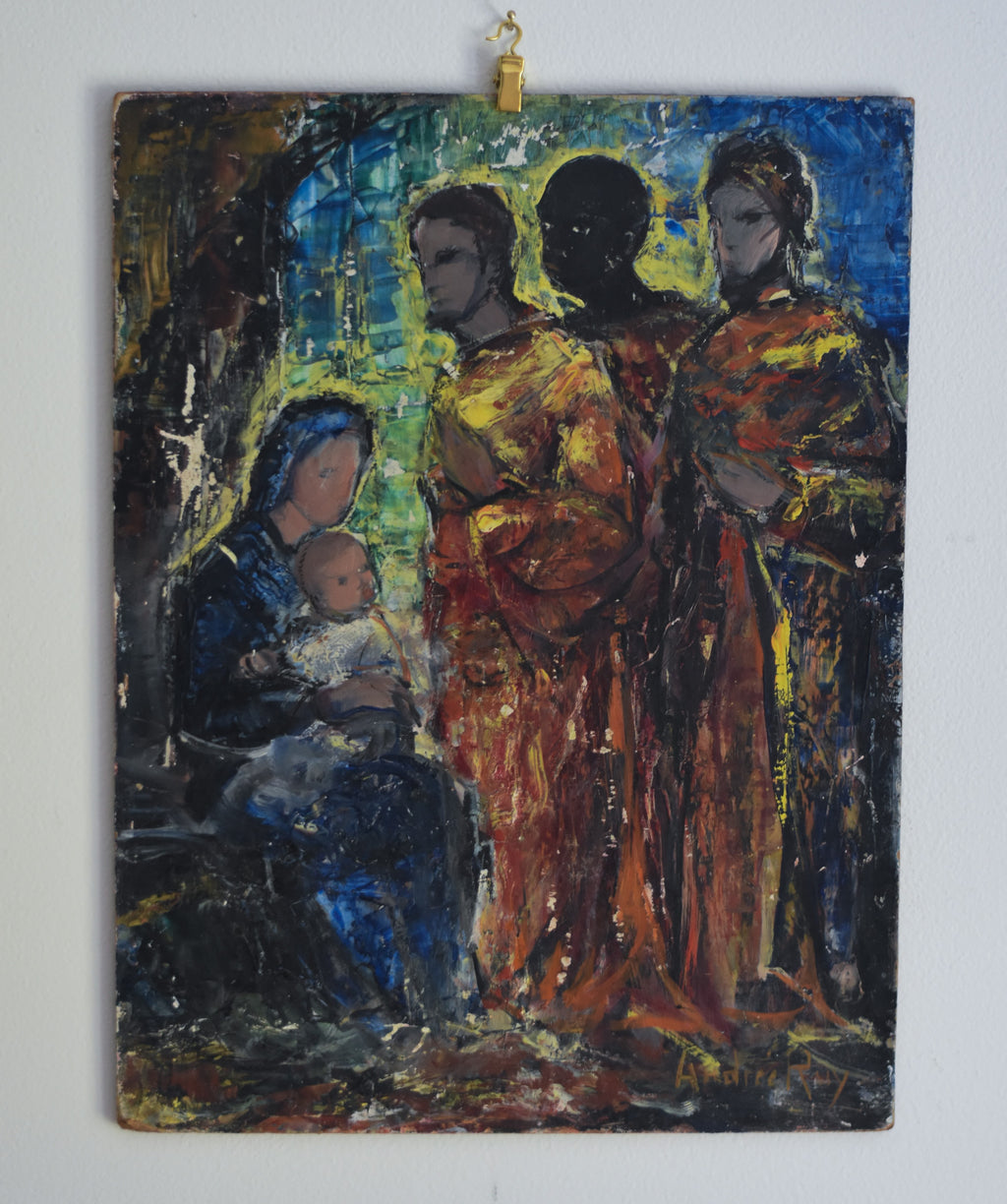 The Gift - French Modernist Nativity