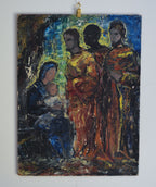 The Gift - French Modernist Nativity