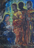 The Gift - French Modernist Nativity