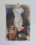 J'adore - French Modernist Female Figure Study