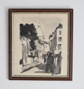 French Montmartre Street Scene