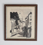 French Montmartre Street Scene