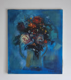 Floral in Blue
