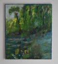 Serenity - French Water Lily Pond Landscape