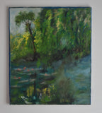 Serenity - French Water Lily Pond Landscape