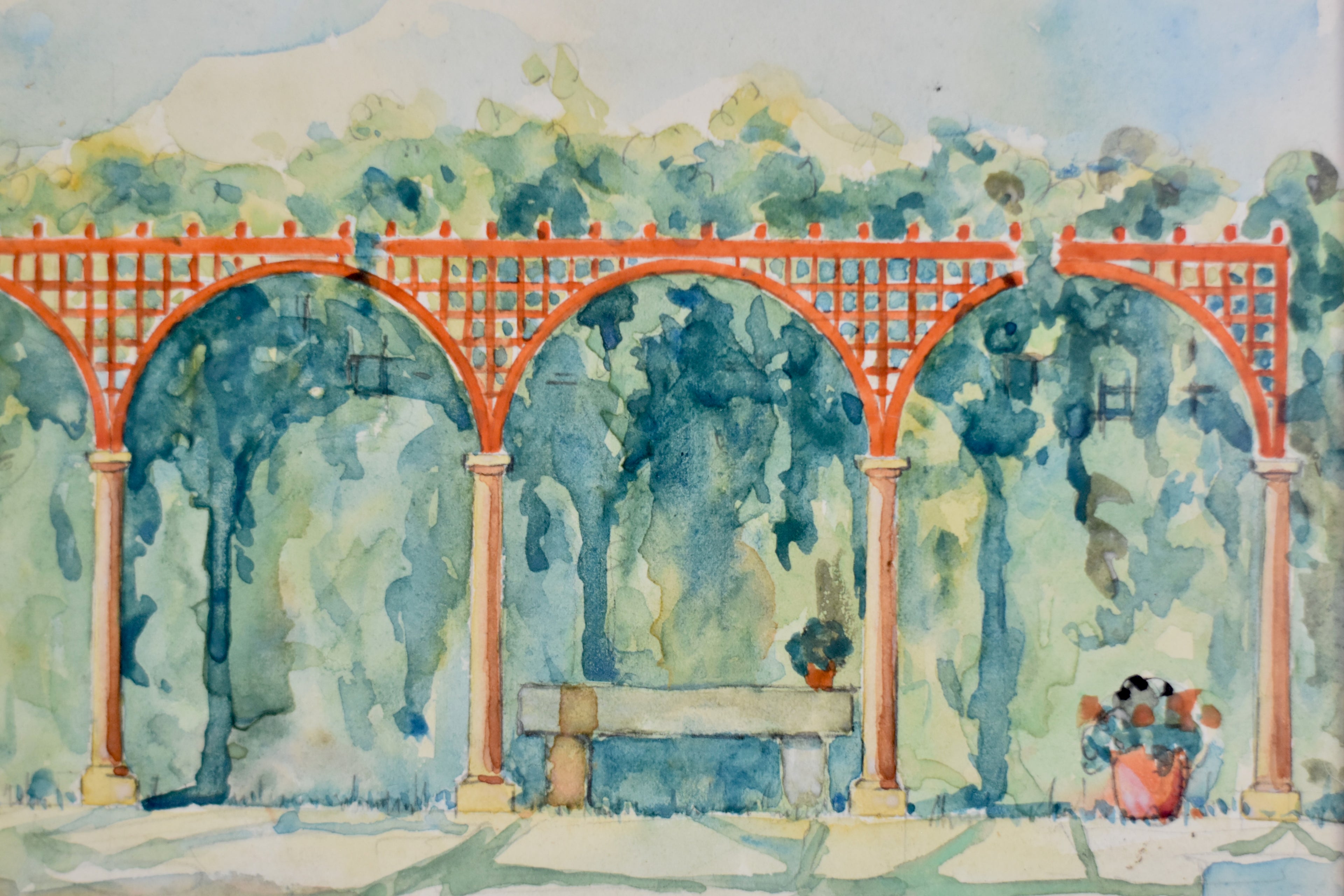 The Red Trellis